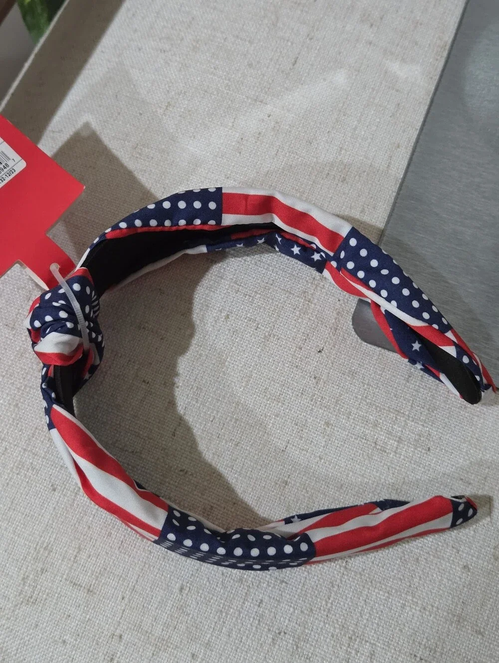 American Flag Knot Headband - Red, White & Blue NEW